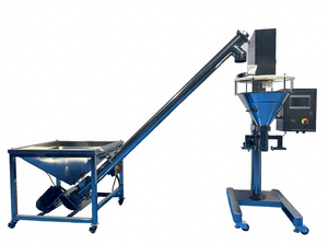 เครื่องบรรจุขวดแก้วกึ่งอัตโนมัติสำหรับครีมนมถั่วเหลืองผงเครื่องเทศของเหลว-สแตนเลสความเร็วสูงใช้งานง่าย - Product Image 2