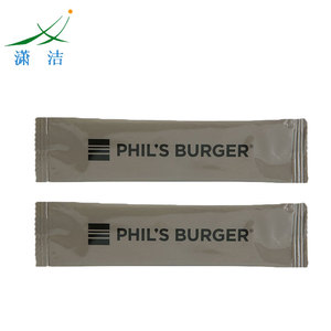 Lingettes humides individuelles sans alcool au <span class=keywords><strong>citron</strong></span>, personnalisées, en sachet plastique non tissé 4x15cm, 2025 - Product Image 1