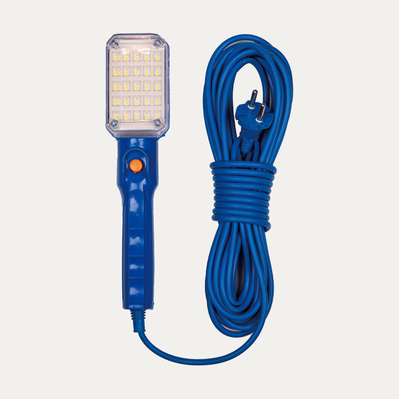 5/10/15 Meters Long Wire Portable 220V Led Work Light EU Hook Magnet Car Maintenance Lights