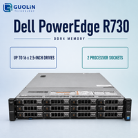 Serveur Rack Dell PowerEdge R730 2U d'occasion avec processeur Intel Xeon E5-2600 V4 22 cœurs pour l'hébergement d'applications d'entreprise et la gestion de réseau