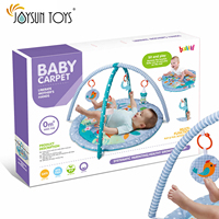 Tapis de jeu pour bébé, matelas d'éveil pour nouveau-né, adapté aux nouveau-nés, 0 mois