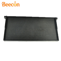 Cadre de ruche en plastique 48,3*44,8*17,5 cm avec revêtement en cire pour élevage apicole, Nouvelle-Zélande, vente chaude