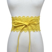 Ceintures larges en PU à lacets pour femmes, couleurs personnalisées, ceinture chic, ceinture enveloppante, ceinture obi, nœud papillon, corset, ceinture pour robe