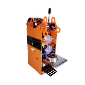 Cup Hoogte 180Mm Handleiding Plastic Bubble Tea Cup Sluitmachine WY-802K