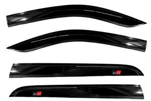 Pare-soleil de porte en fibre de carbone pour <span class=keywords><strong>Toyota</strong></span> <span class=keywords><strong>Hilux</strong></span> VIGO 2005-2014 Pare-soleil de fenêtre - Product Image 4
