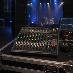 Mixer Audio Digitale a 12 Canali e 2 Gruppi con 16 Effetti DSP, MP3, Bluetooth e USB - Product Image 2