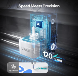 <span class=keywords><strong>Machine</strong></span> de découpe vinyle Likcut S41 avec une largeur de 8,5 pouces, découpeuse vinyle portable, traceur, découpe de stickers et de carton DIY - Product Image 3