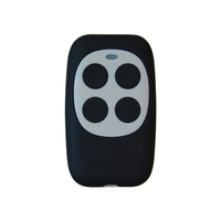 Control Remoto Universal de 4 Canales RF para Puerta de Garaje, 433Mhz Inalámbrico, Código de Aprendizaje 1527, para Control de Puerta Electrónica y Luz