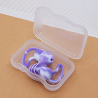 Bouchons d'oreilles en silicone réutilisables à 3 couches pour le sommeil, isolation phonique, protection auditive, étanches pour la natation