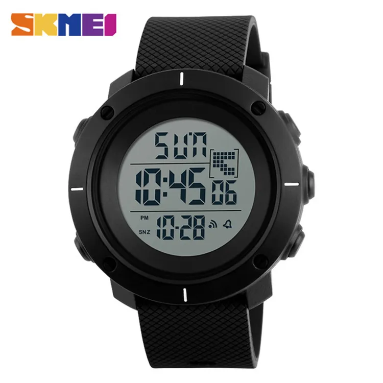 SKMEI 1213 Outdoor Sport Watch Men Multifunction Chronograph 5Bar Waterproof Alarm Clock Digital Watches reloj hombre