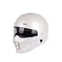 Casco Integral de Motocicleta, Carcasa de ABS, Certificado por el DOT, Multiusos