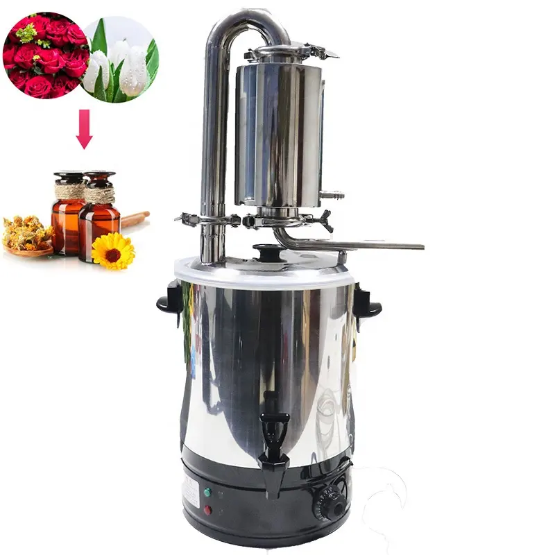 10L essential oil extraction machine plant vanilla essential oil extractor distiller factory price