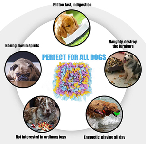 कुत्ते के लिए लक्जरी पालतू स्नैलिंग चटाई चटाई धीमी गति के साथ कुत्ते पिल्ला स्नाइजिंग पैड - Product Image 2