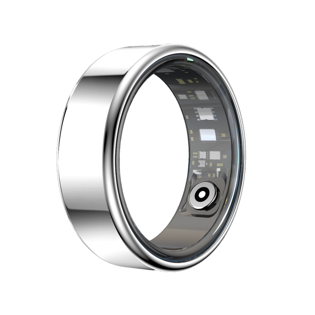 Wholesale Smart Health Ring Stainless Steel IP68 Waterproof Fitness Tracker Remote Control Health Care Product
