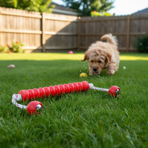 Juguete de Actividad para Perros Mot-Long, Flotante de Goma de 20 cm, Juguete Interactivo para Mascotas - Product Image 3