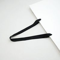 Sac shopping en papier avec logo personnalisé, ruban brillant large, emballage de luxe pour vêtements, boutique de mode, magasin de chaussures, cadeau