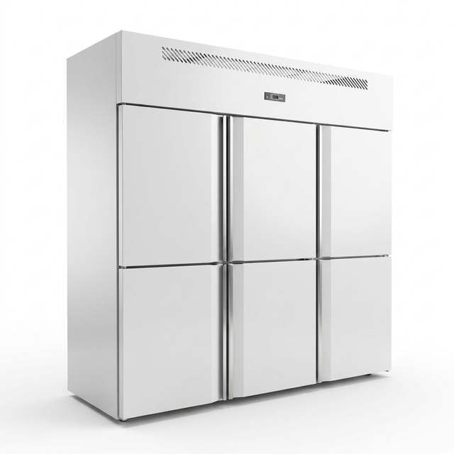 Wholesale Large Refrigeration Equipment Commercial Supermarket Kitchen Refrigerator 304 Stainless Steel Commercial Freezer