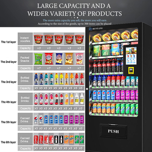 Distributeur automatique intelligent réfrigéré RUNYANG pour l'extérieur avec écran tactile pour aliments et boissons - Product Image 3
