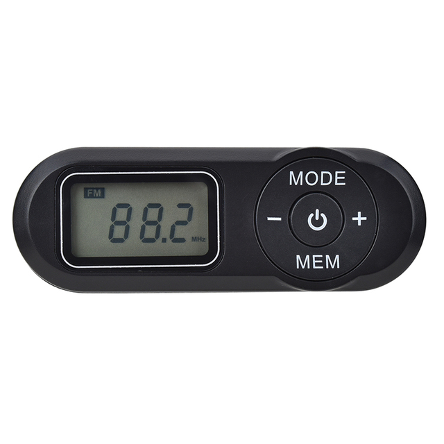 Customize Pocket Mini Fm Radio Lcd Digital Display 64-108Mhz Portable With Lanyard 3.5Mm Headphone Speaker Mini Fm Radio