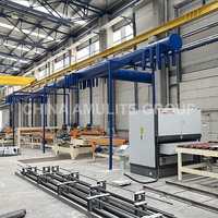 AMULITE Vollautomatische Faserzementplatten-Produktionslinie mit Motorpumpe & Lager für den Afrikanischen Baumarkt