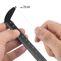 Kit de règle de mesure pour sourcils en forme d'arc et de flèche, outil de microblading pour studio PMU et académie de formation
