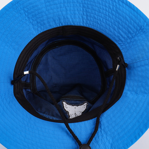 BSCI Factory's Unisex Ajustable Golf Sun Fisherman Cap Logotipo bordado personalizado Nylon Bucket Hat Cartoon <span class=keywords><strong>String</strong></span> New Outdoor - Product Image 4