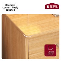 Meuble de Rangement Mobile pour Bureau, Petite Poste de Travail Latérale, 3 Tiroirs Verrouillables, Placement Imprimante, MDF