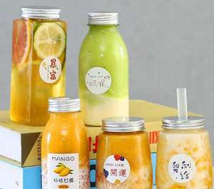 BAMBUS Biodegradable Compostable PLA 500ml 700ml PP U Shape Disposable Cold Use Cup Custom Logo Printed Lids for <strong>Boba</strong> <strong>Bubble</strong> - Product Image 2