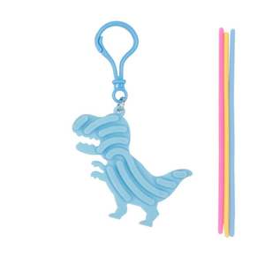 Custom Wholesale Silicone Sensory Board <b>Keychain</b> Cute Cartoon Pendant Children's Educational <b>Fidget</b> Toy - Product Image 6