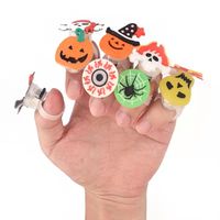 Cincin Jari LED Menyala Berkedip Grosir Pabrik, Mainan Elektronik Hadiah Ulang Tahun Seru untuk Anak-anak, Mainan Halloween Anak-anak