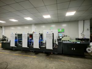 Máquina de impresión de carteles de exhibición comercial, máquina <span class=keywords><strong>offset</strong></span> personalizada a todo color, máquina de impresión de etiquetas de doble cara - Product Image 5