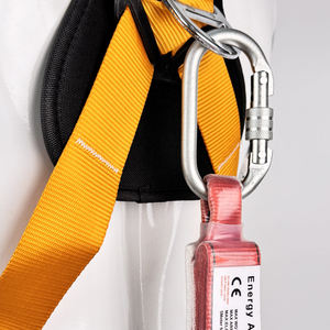 <span class=keywords><strong>Harness</strong></span> Keselamatan Industri Oranye untuk Perlindungan Jatuh, Panjang yang Dapat Disesuaikan, D-Ring, Pengikat Baja, Penyesuaian Geser, Praktis - Product Image 5