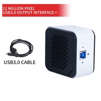 Microscope optique composé électronique USB 3.0 SANQTID avec caméra, indice de protection IP55, capteur 1/2,8 pouces, 60 ips