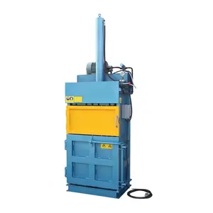 CE certificated hydraulic vertical waste paper used cardboard carton baling press