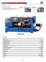 Chine Mini tour CNC à vendre SP2138 petit tour de formation CNC, Mini tour CNC Machine /Mini tour Hobby PC1 Mach