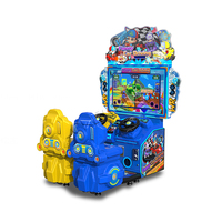Machine de jeu d'arcade de tir aquatique de 32 pouces à monnayeur - Équipement de divertissement FEC en plastique pour jeux