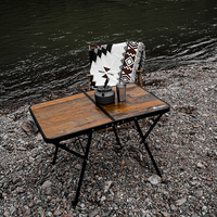 Mesa de Camping Plegable Portátil de Aleación de Aluminio para Exteriores, con Combinación Libre