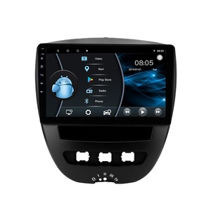 Autoradio <span class=keywords><strong>Android</strong></span> lecteur multimédia Dvd de voiture pour Peugeot 107 citroën <span class=keywords><strong>C1</strong></span> Toyota Aygo 2005 - 2014 Autoradio Navigation - Product Image 1