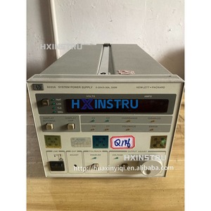 Alimentation système Agilent 6033A d'occasion 0-20V/0-30A 200W #   hx - Product Image 1