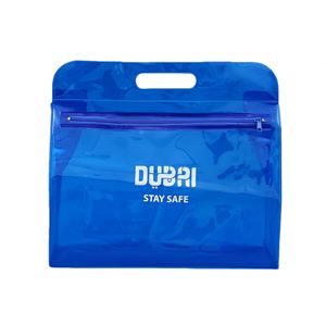 Custom Logo PVC Cosmetic Bag with Zipper and Handle, Waterproof Custom logo Transparent Bag for Promotional <b>Gift</b> Beach Bag - Product Image 4