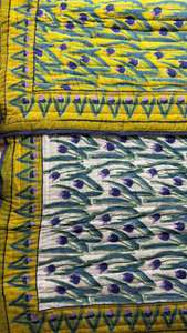 Fabricante de tendencias, edredones Kantha étnicos Vintage hechos a mano de lujo, edredón Kantha de algodón cosido a mano, edredones de retazos para el hogar - Product Image 5