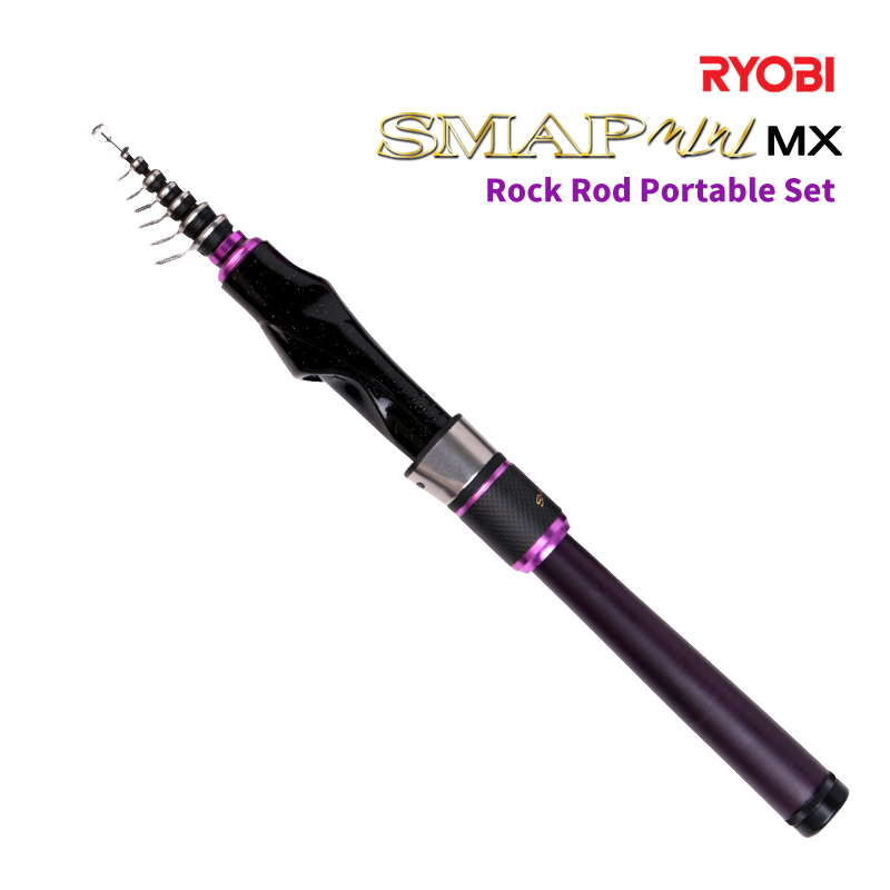 RYOBI SMAP MINI MX - Ultralight Fishing Rod Set for Saltwater