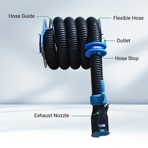 Draagbare Testapparatuur Voor Uitlaatgasafzuigslangreel Voor Voertuigen - Product Image 3
