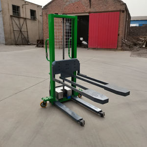 Nuevo almacén de pasillo estrecho, mini carretilla elevadora hidráulica manual del apilador del hotel 200kg para la venta - Product Image 5