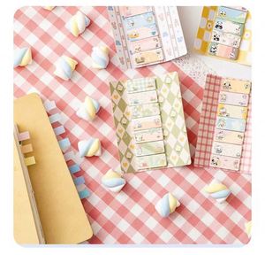 Multi-Color Self-Adhesive Customizable Memo Pads Cartoon Cute Design for Students Office Use Small <b>Labels</b> Record Memos Key - Product Image 6