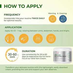 Lance Etiqueta Privada orgánica Wild Yam Root Cream mujeres Wild Yam Cream Hormona equilibrio femenino soporte para la menopausia - Product Image 2