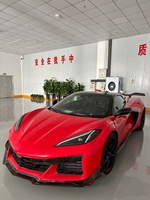Kit carrosserie pour Chevrolet Corvette C8 Z06, pare-chocs avant et arrière, jupes latérales, diffuseur, capot, style Z06