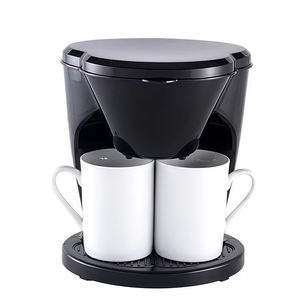 <span class=keywords><strong>Cafetière</strong></span> Électrique Semi-Automatique Moderne <span class=keywords><strong>Mini</strong></span> <span class=keywords><strong>2</strong></span> <span class=keywords><strong>Tasses</strong></span> en Plastique pour Usage Domestique et Hôtelier Écologique Économe en Énergie Facile à Utiliser - Product Image 2
