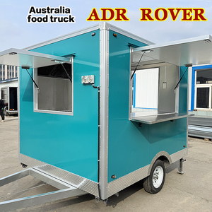 Food Truck Personalizzato per BBQ, Pizza, Hamburger, Gelato e Caffè, Rimorchio Mobile per Alimenti Secondo Standard Neozelandesi in Vendita - Product Image 1
