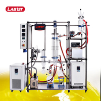 Distillatore a Film pulito idruro sistema di distillazione molecolare chiavi in mano per olio essenziale